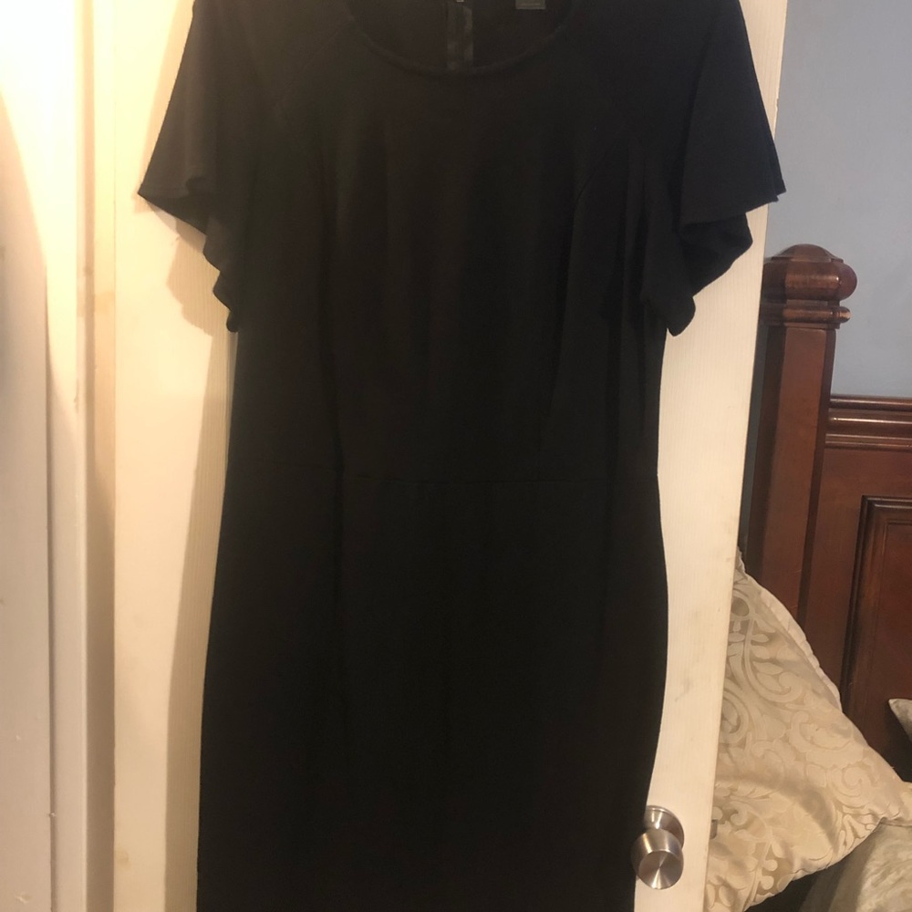 Black work dress